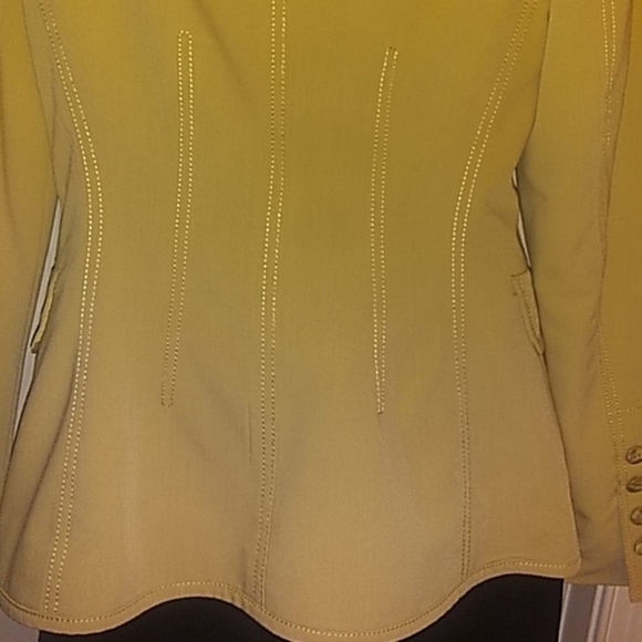 B.Moss Tan Stretch Blazer - Picture 5 of 8